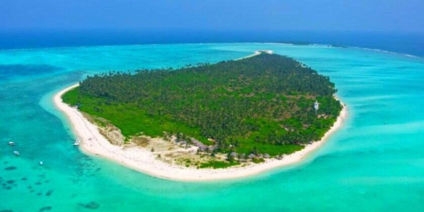 Kadmat Island in Lakshadweep