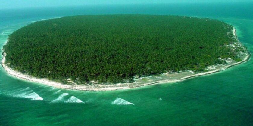 Amini Island in Lakshadweep